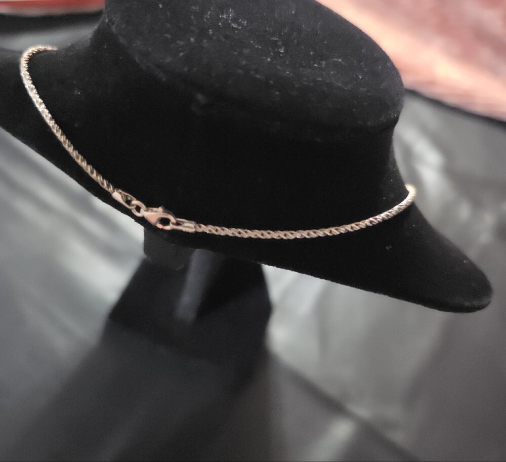 Sterling Silver Rope Chain Necklace - Picture 6 of 9